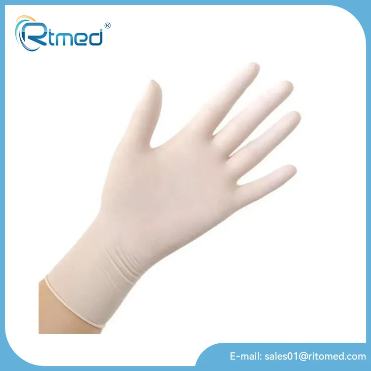 Gants d'examen en latex