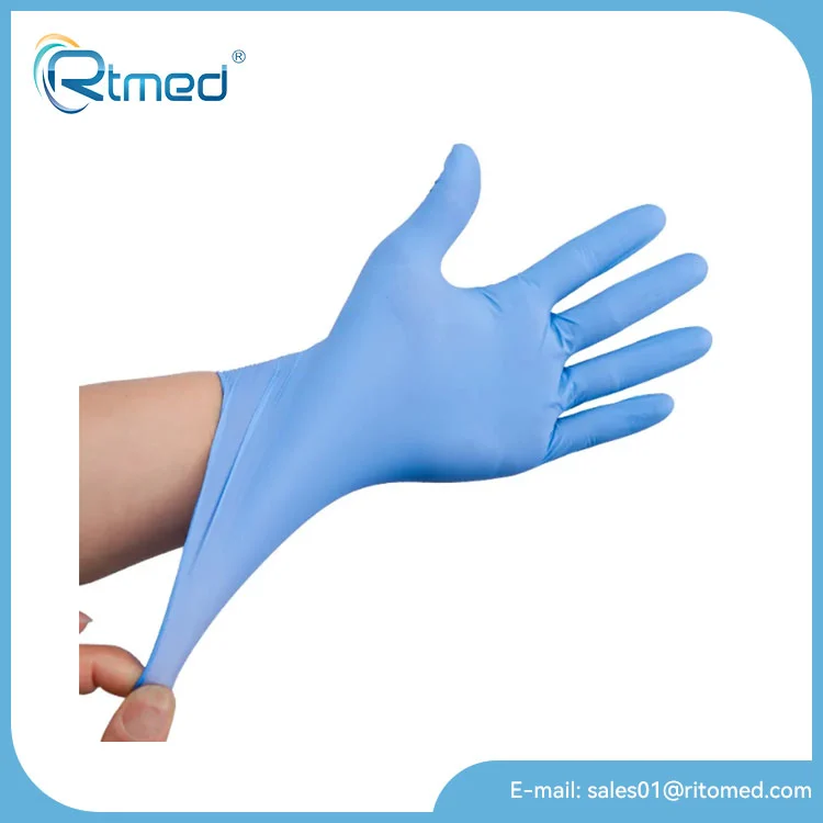 Gants d'examen en nitrile
