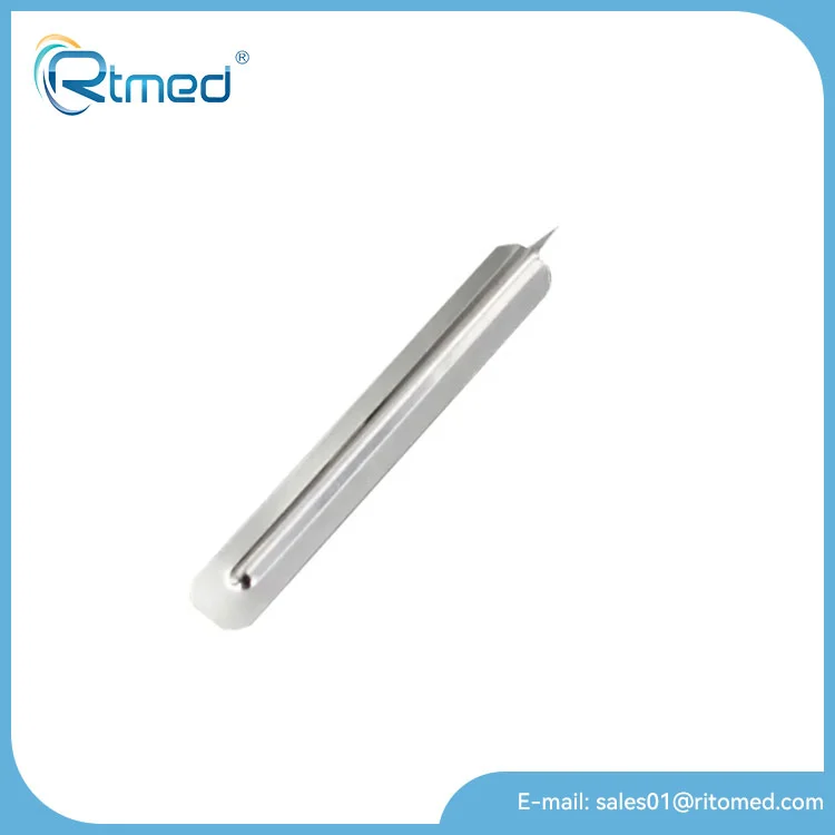 Lancette de sang en acier inoxydable