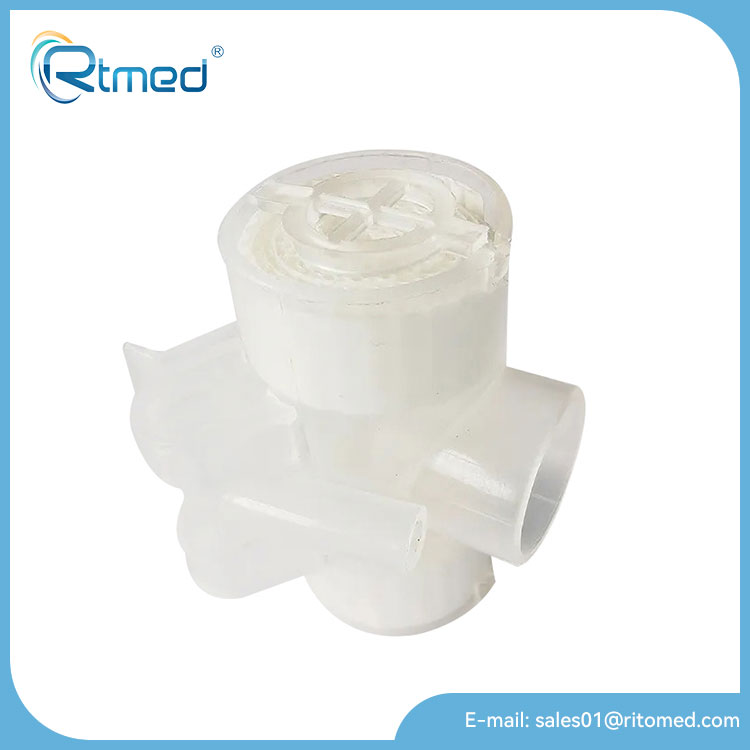 Filtre échangeur d'humidité pour trachéotomie